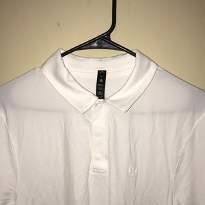 Lululemon Snap Front Performance Short Sleeve Polo